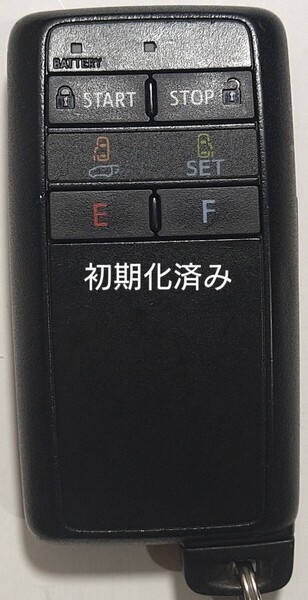 初期化済トヨタ純正スマートキーエンジンスターターリモコン007-AC0244新品電池サービス①