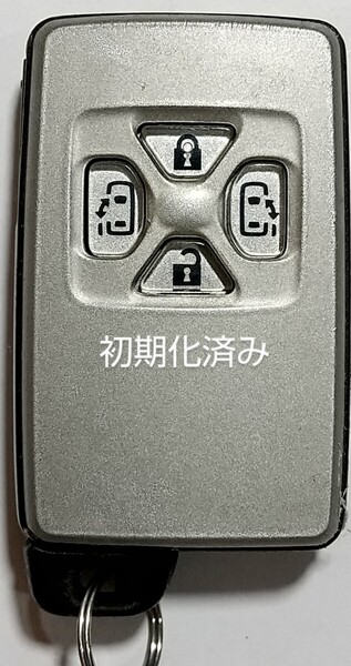 初期化済トヨタ純正スマートキー4ボタンエスティマ ヴェルファイア ヴォクシーアルファード基盤番号271451-6230 新品電池サービス⑦