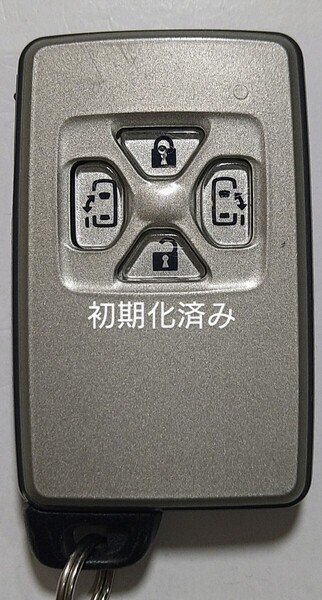 初期化済トヨタ純正スマートキー4ボタンエスティマ ヴェルファイア ヴォクシーアルファード基盤番号271451-6230 新品電池サービス⑲