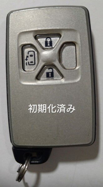 初期化済 トヨタ純正スマートキー3ボタンエスティマ ヴェルファイア ヴォクシーアルファード基盤番号271451-6230 新品電池サービス④