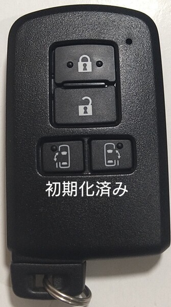 初期化済トヨタ純正 スマートキー4ボタンノア ヴォクシー シエンタ基盤番号281451-2150 001-A00733 14FAC-01 新品電池サービス52