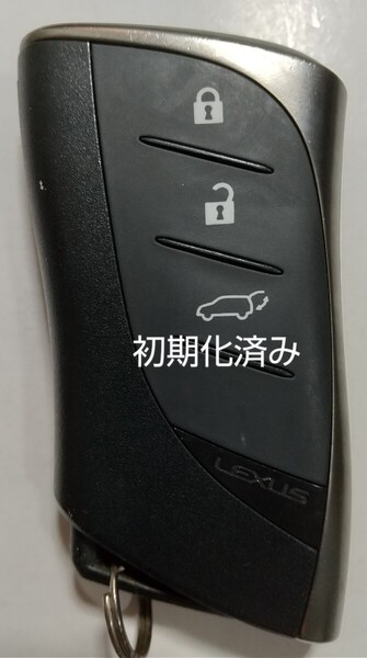 初期化済トヨタ レクサス純正スマートキー3ボタン基盤番号231451-0440 007-AE0038 14FAG 新品電池サービス②ディーラー登録は不可能