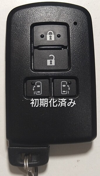 初期化済トヨタ純正 スマートキー4ボタンノア ヴォクシー 基盤番号281451-2150 001-A00733 14FAC-01 新品電池サービス⑪
