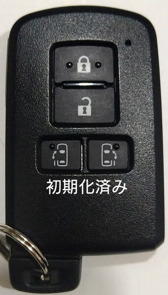 初期化済トヨタ純正 スマートキー4ボタンノア ヴォクシー シエンタエスクァイア基盤番号281451-2150 001-A00733 14FAC-01 新品電池付き38