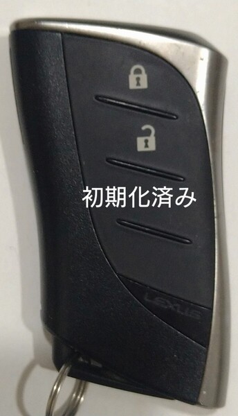 初期化済トヨタ レクサス純正スマートキー2ボタン基盤番号231451-0440 007-AE0038 14FAG 新品電池サービス①ディーラー登録は不可能
