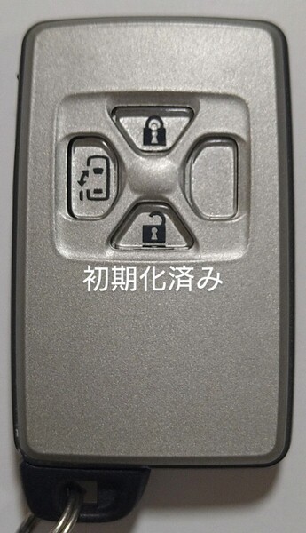 初期化済 トヨタ純正スマートキー3ボタンエスティマ ヴェルファイア ヴォクシーアルファード基盤番号271451-6230 新品電池サービス⑳