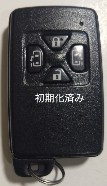 初期化済トヨタ純正スマートキー4ボタン70ノアヴォクシーアルファードヴェルファイア基盤番号271451-6230 新品電池サービス⑮