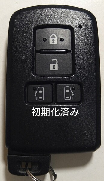 初期化済トヨタ純正 スマートキー4ボタンノア ヴォクシー 基盤番号281451-2150 001-A00733 14FAC-01 新品電池サービス26