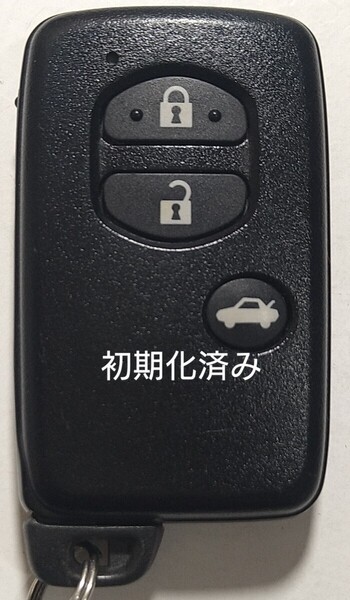 初期化済トヨタ純正スマートキー3ボタン 86 マークX SAI等 基盤番号271451−5300 新品電池サービス⑭