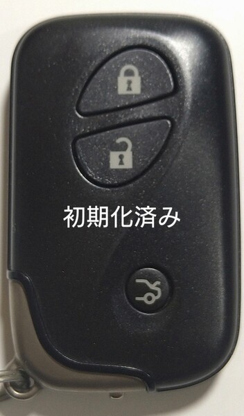 初期化済トヨタ レクサス純正3ボタンスマートキー 基盤番号271451−0310新品電池サービス⑳