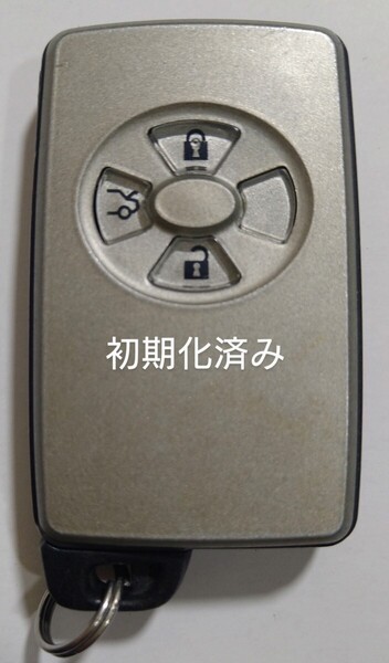 初期化済トヨタ純正スマートキー 3ボタンクラウン180系/18系基盤番号271451−6230新品電池サービス⑥