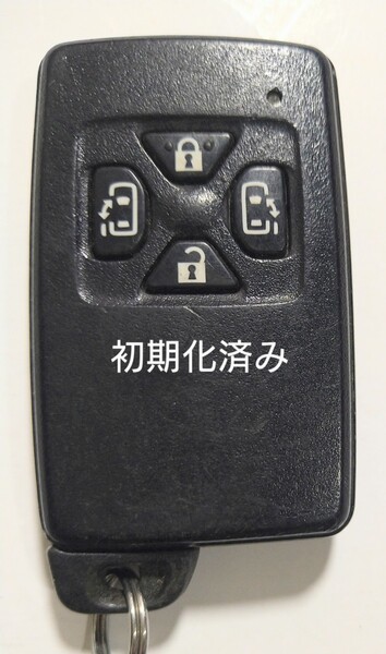 初期化済トヨタ純正スマートキー4ボタン70ノアヴォクシーアルファードヴェルファイア基盤番号271451-6230 新品電池サービス⑲