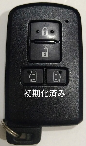 初期化済トヨタ純正 スマートキー4ボタンノア ヴォクシー シエンタエスクァイア基盤番号281451-2150 001-A00733 14FAC-01 新品電池付き37