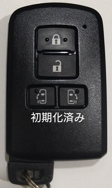 初期化済トヨタ純正 スマートキー4ボタンノア ヴォクシー シエンタエスクァイア基盤番号281451-2150 001-A00733 14FAC-01 新品電池付き18