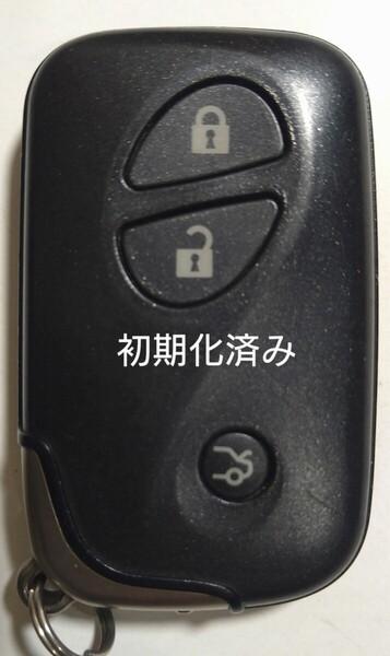 初期化済トヨタ レクサス純正スマートキー3ボタン基盤番号271451−7490 001YUA 1114 14AFN-01新品電池サービス ②