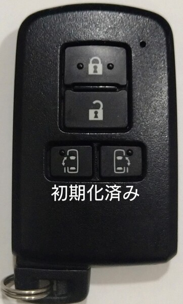 初期化済トヨタ純正 スマートキー4ボタンノア ヴォクシー シエンタエスクァイア基盤番号281451-2150 001-A00733 14FAC-01 新品電池付き36