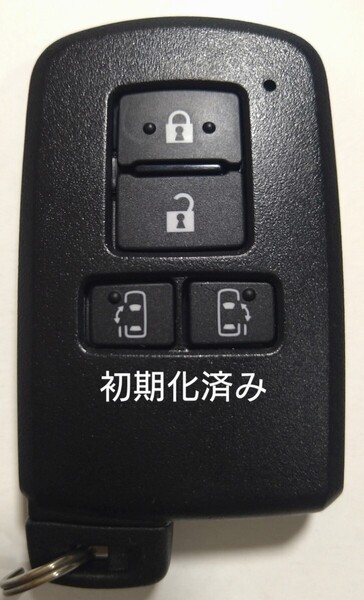 初期化済トヨタ純正 スマートキー4ボタンノア ヴォクシー 基盤番号281451-2150 001-A00733 14FAC-01 新品電池サービス 28