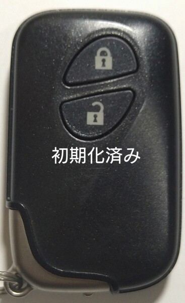 初期化済 トヨタ レクサス純正スマートキー2ボタン 基盤番号271451−5300 新品電池サービス⑭