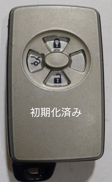 初期化済トヨタ純正スマートキー 3ボタンクラウン180系/18系基盤番号271451−6230新品電池サービス③
