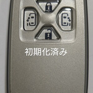初期化済トヨタ純正スマートキー4ボタンエスティマ ヴェルファイア ヴォクシーアルファード基盤番号271451-6230 新品電池サービス22