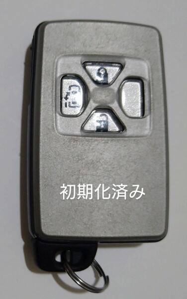 初期化済 トヨタ純正スマートキー3ボタンエスティマ ヴェルファイア ヴォクシーアルファード基盤番号271451-6230 新品電池サービス⑨