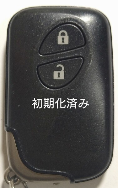 初期化済 トヨタ レクサス純正スマートキー2ボタン 基盤番号271451−5300 新品電池サービス⑲