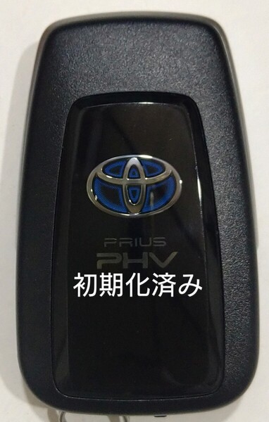 初期化済トヨタ純正 スマートキー3ボタンZVW52プリウスPHV 基盤番号231451-0351 007-AD0027 14FAF 新品電池サービス2