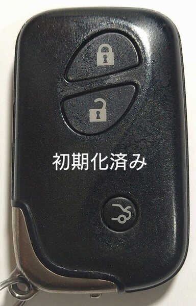 初期化済トヨタ レクサス純正3ボタンスマートキー 基盤番号271451−0310新品電池サービス⑲