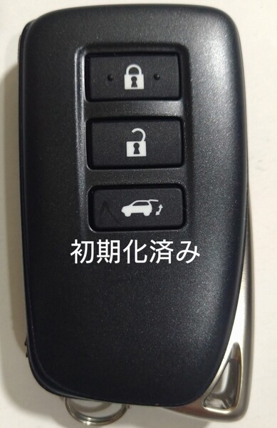 初期化済トヨタ レクサス純正スマートキー3ボタン基盤番号231451-3950 007-AH0228 14FAZ 新品電池サービス ⑩