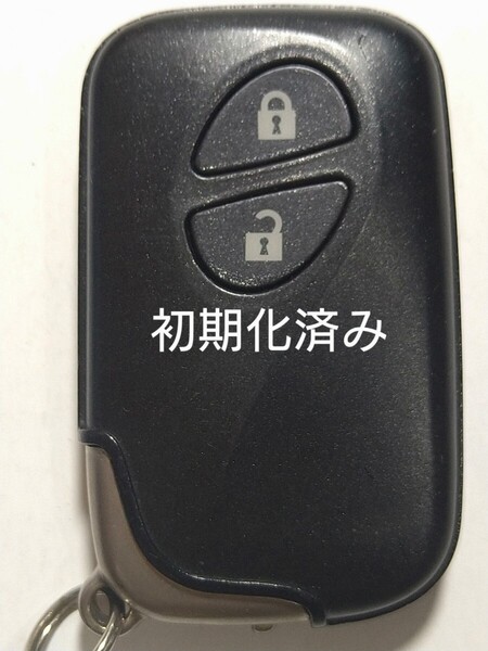 初期化済 トヨタ レクサス純正スマートキー2ボタン 基盤番号271451−5300 新品電池サービス⑩