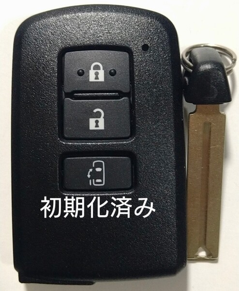 初期化済トヨタ純正スマートキーアルファード ヴェルファイアノアヴォクシー 基盤番号231451-0010 (ノーカットキー付き)新品電池サービス⑥