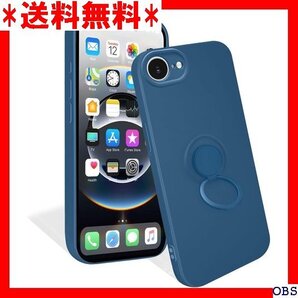 ☆人気商品☆ F001 iPhone 16e 用 ケース リング付き シリコン ップホール付き 擦り傷防止 6.1インチ 103
