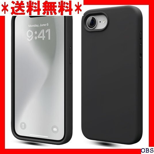 ☆人気商品☆ F001 iPhone 16e ケース ブラック 耐衝撃 落下防 柔軟 携帯便利 アイフォン 16e ケース 140