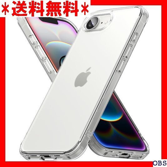 ☆人気商品☆ F002 Ringke iPhone 16e ケース FUSIO ストラップホールあり - Matte Cl 33