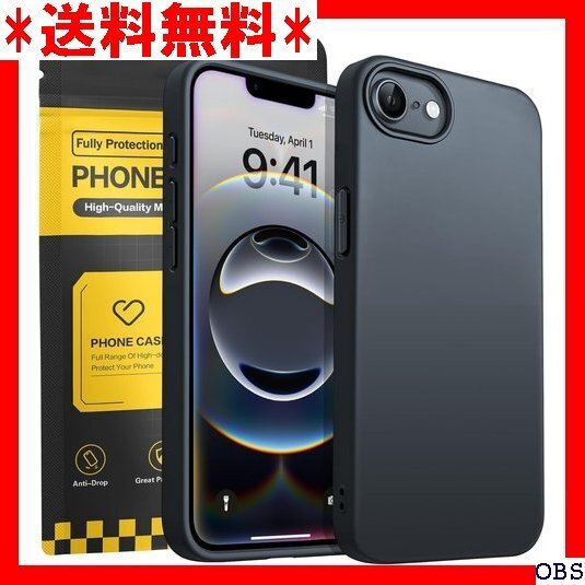 ☆人気商品☆ F002 iPhone 16e ケース ブラック 耐衝撃 落下防 フォン 16e 6.1 インチ ケース カラ 61