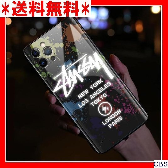 ☆人気商品☆ F002 光るiphone16用 ケース、 傷防止豪華強化ガラス シェル、ワイヤレス充電対応 彩色 Iphon 97