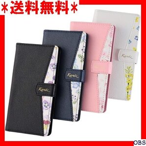 ☆人気商品☆ F006 Pixel 9a ケース 手帳型 花柄 Google ftbank doo ネイビー B143P9 36