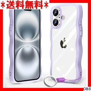 ☆人気商品☆ F007 iPhone 16 用 ケース クリア アイフォン 1 ラップホール付き QIワイヤレス充電対応 パ 23