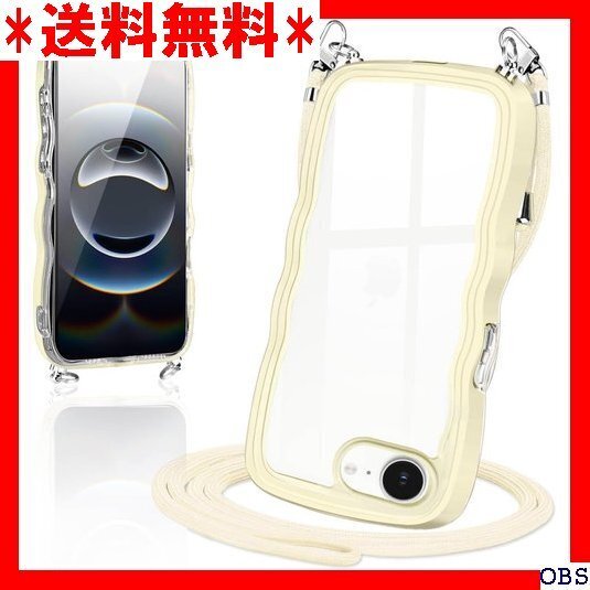☆人気商品☆ F007 iPhone 16e ケース ショルダー クリア いP TPU 薄型 耐衝撃 アイフォン16e イ 202