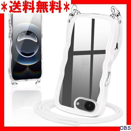 ☆人気商品☆ F007 iPhone 16e ケース ショルダー クリア いP TPU 薄型 耐衝撃 アイフォン16e ホ 204