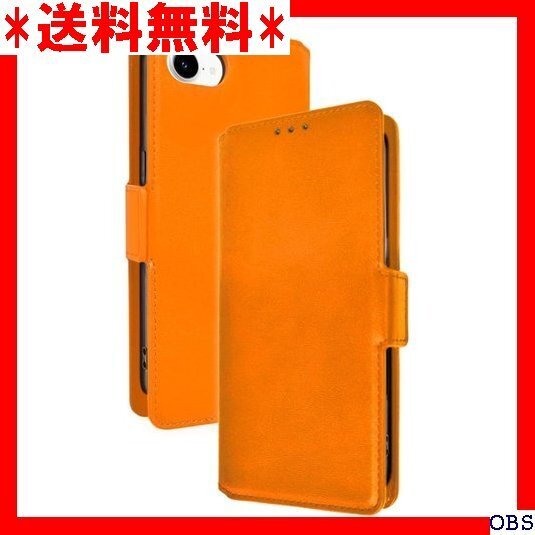 ☆人気商品☆ F011 シズカウィルRe iPhone 16e ケース カバー 型 本革調 レザーケース 1個入り オレンジ 33