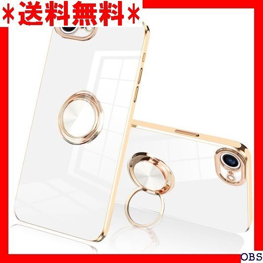 ☆人気商品☆ F016 JOOBOY iPhone 16e 用 ケース リング 6e 用 ケース ホワイト iPhone 125