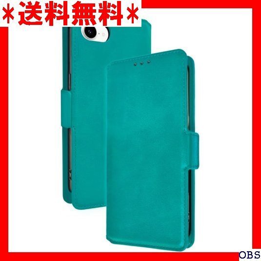 ☆人気商品☆_F017 シズカウィルRe iPhone 16e ケース カバー 本革調 レザーケース 1個入り エメラルドグ 63