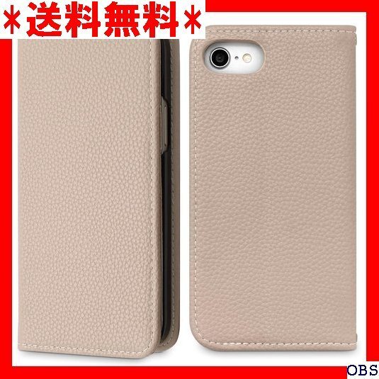 ☆人気商品☆_F017 MINTY iPhone16e ケース 手帳型 ベルトなし グレージュ 131