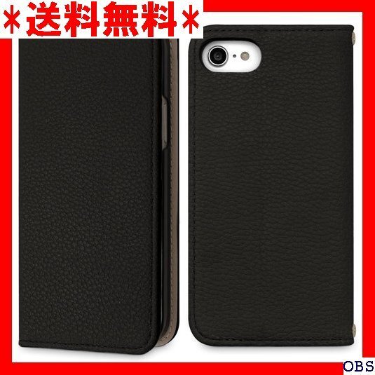 ☆人気商品☆_F017 MINTY iPhone16e ケース 手帳型 ベルトなし ブラック 132