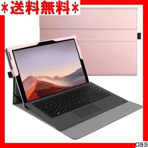 ☆人気商品☆_F018 Fintie for Microsoft Surfac き マルチ視角 合成皮革保護ケース ローズゴ 10
