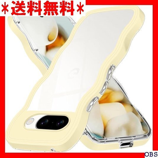☆人気商品☆_N003 Pixel 9a ケース クリア ピクセル 9a スマ り止め ストラップホール付き 黄 落下防止 38
