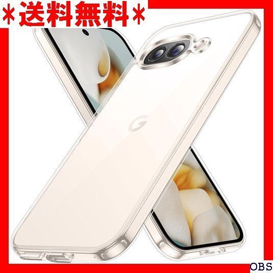 ☆人気商品☆_N003 Google Pixel 9a ケース クリア 耐黄変 付き ワイヤレス充電対応 透明 gogore 85