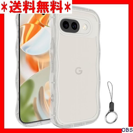 ☆人気商品☆_N003 Google Pixel 9A ケース クリア ウェー A ストラップホール付き Pixel 9A- 95