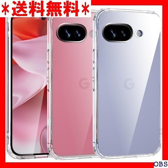 ☆人気商品☆_N003 Google Pixel 9a 用 ケース クリア 耐 クセル9a 用カバー Crystal Ser 98